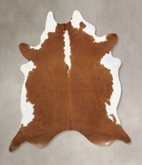 Hereford XX-Large Brazilian Cowhide Rug 9'3"H x 7'6"W #B12805 by Hudson Hides