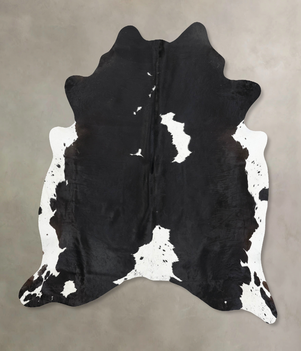 Black and White Cowhide Rug #B12822