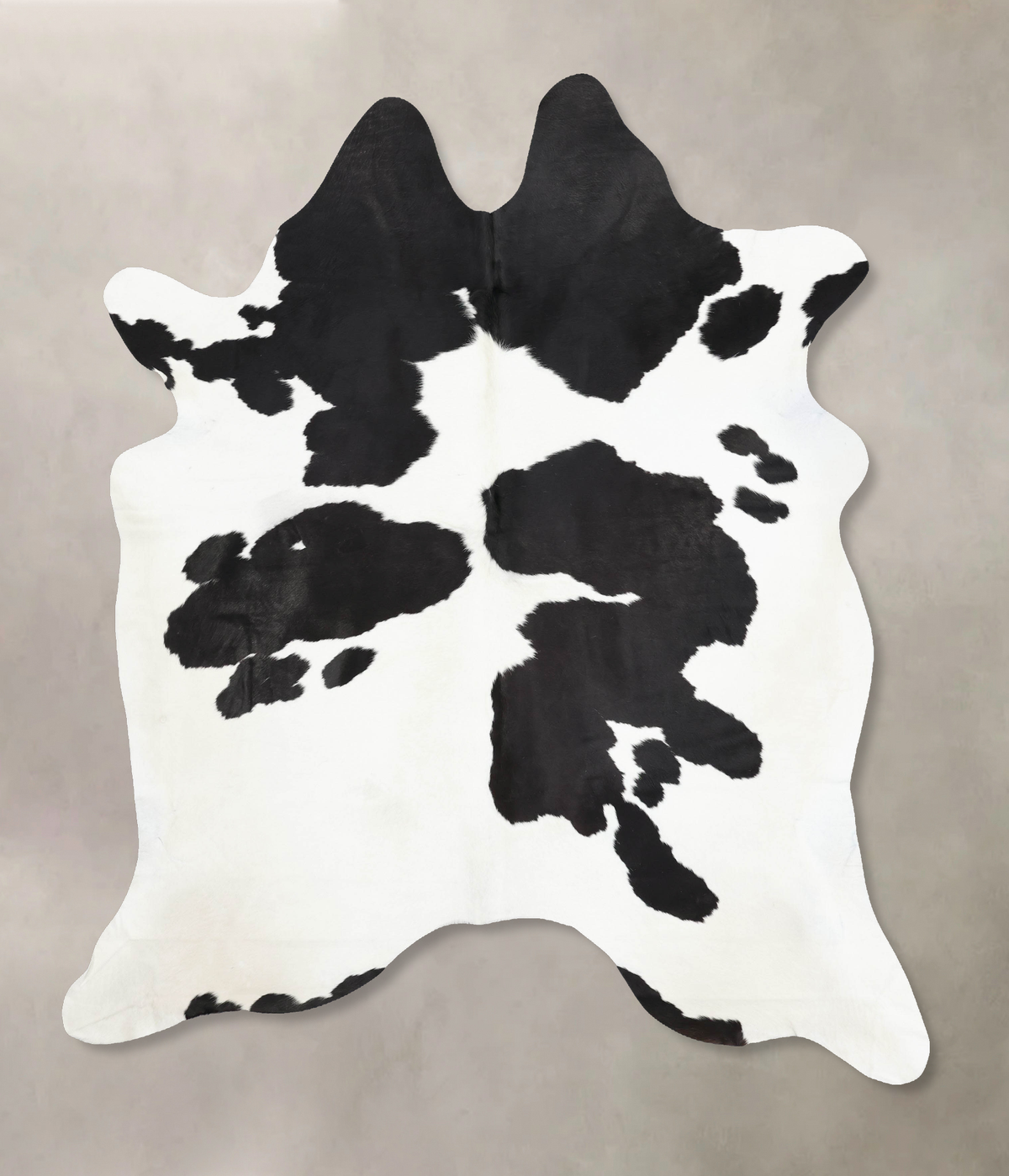 Black and White Cowhide Rug #B12837