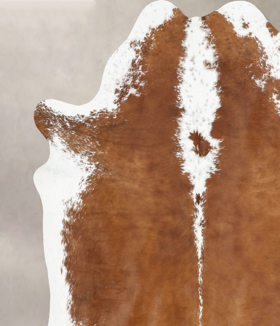 Hereford XX-Large Brazilian Cowhide Rug 7'11"H x 7'0"W #B12840 by Huds