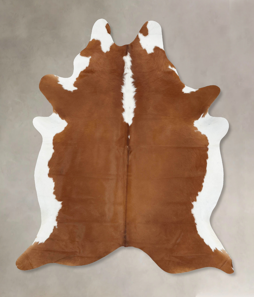 Hereford X-Large Brazilian Cowhide Rug 7'6"H x 5'10"W #B12858 by Hudson Hides