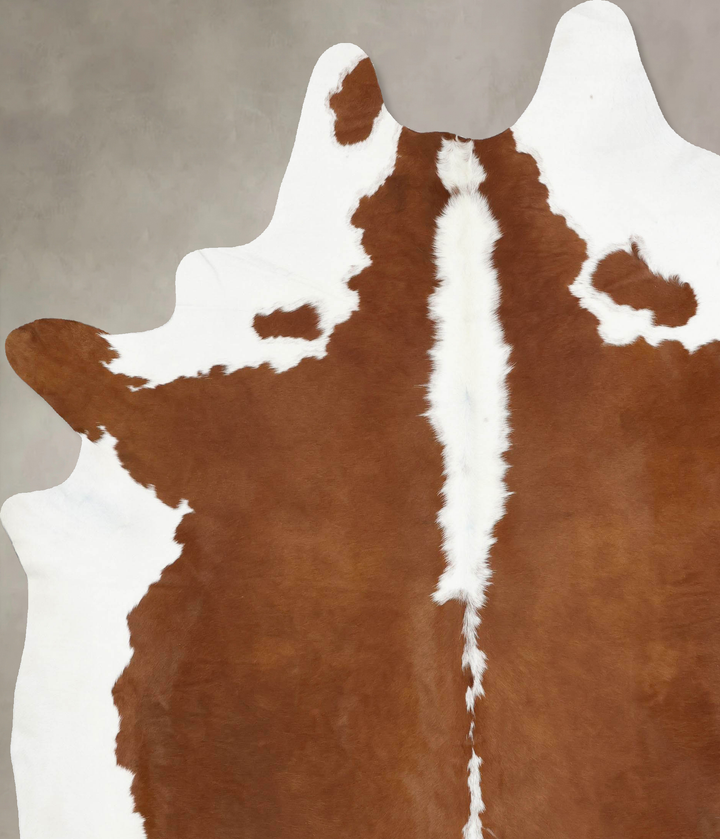 Hereford XX-Large Brazilian Cowhide Rug 9'2"H x 7'5"W #B12859 by Hudson Hides