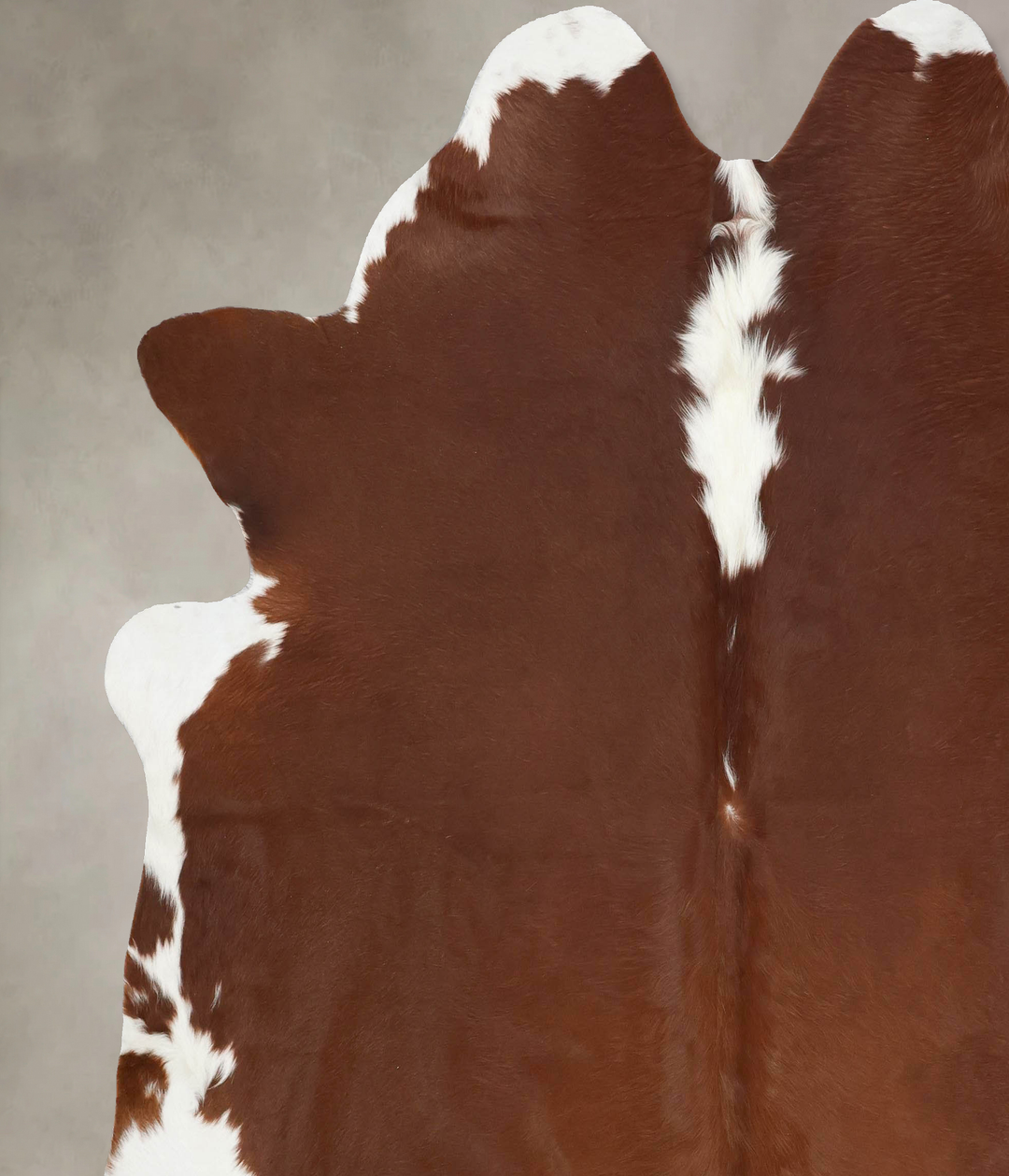 Hereford XX-Large Brazilian Cowhide Rug 7'10"H x 7'9"W #B12864 by Huds