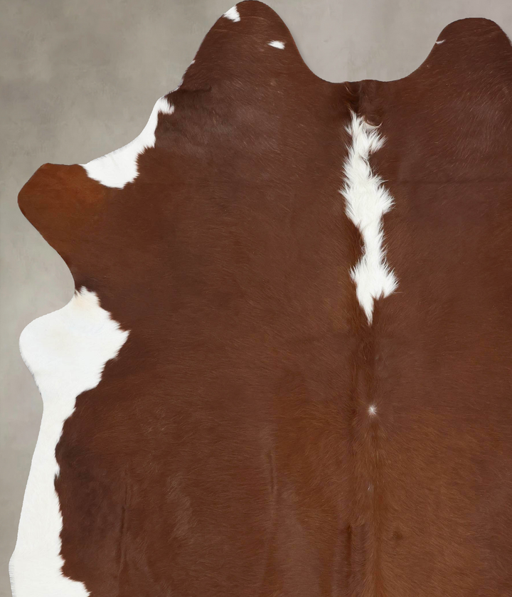 Hereford XX-Large Brazilian Cowhide Rug 8'9"H x 7'0"W #B12868 by Hudson Hides