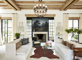 Hereford XX-Large Brazilian Cowhide Rug 8'9"H x 7'0"W #B12868 by Hudson Hides