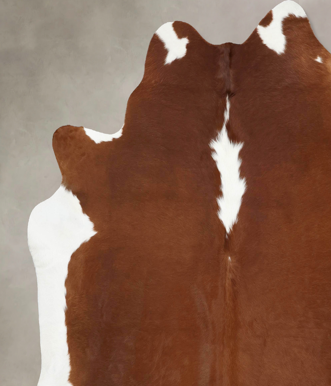 Hereford XX-Large Brazilian Cowhide Rug 7'11"H x 7'9"W #B12871 by Huds