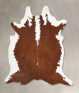 Hereford XX-Large Brazilian Cowhide Rug 8'6"H x 7'1"W #B12873 by Hudson Hides