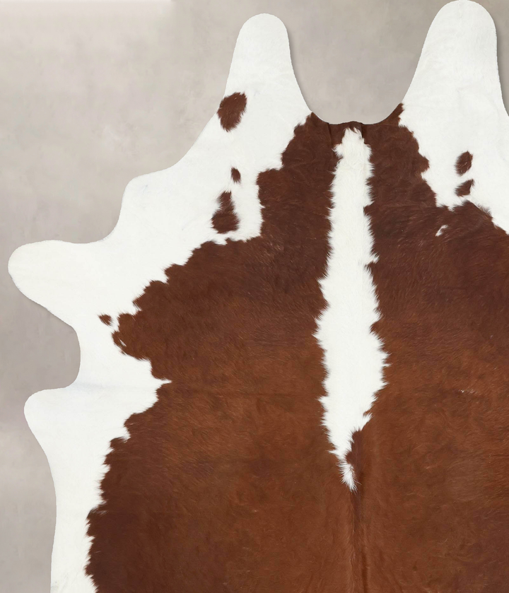 Hereford XX-Large Brazilian Cowhide Rug 8'3"H x 6'3"W #B12875 by Hudson Hides