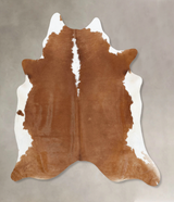 Hereford X-Large Brazilian Cowhide Rug 7'6"H x 6'4"W #B12880 by Hudson Hides