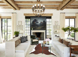 Hereford XX-Large Brazilian Cowhide Rug 7'11"H x 7'8"W #B12885 by Hudson Hides