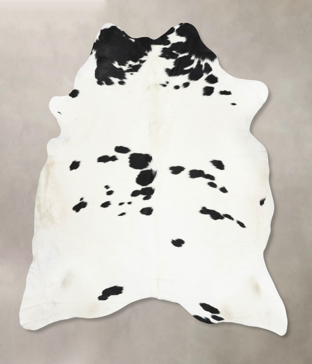 Black and White XX-Large Brazilian Cowhide Rug 8'7"H x 7'3"W #B12892 b