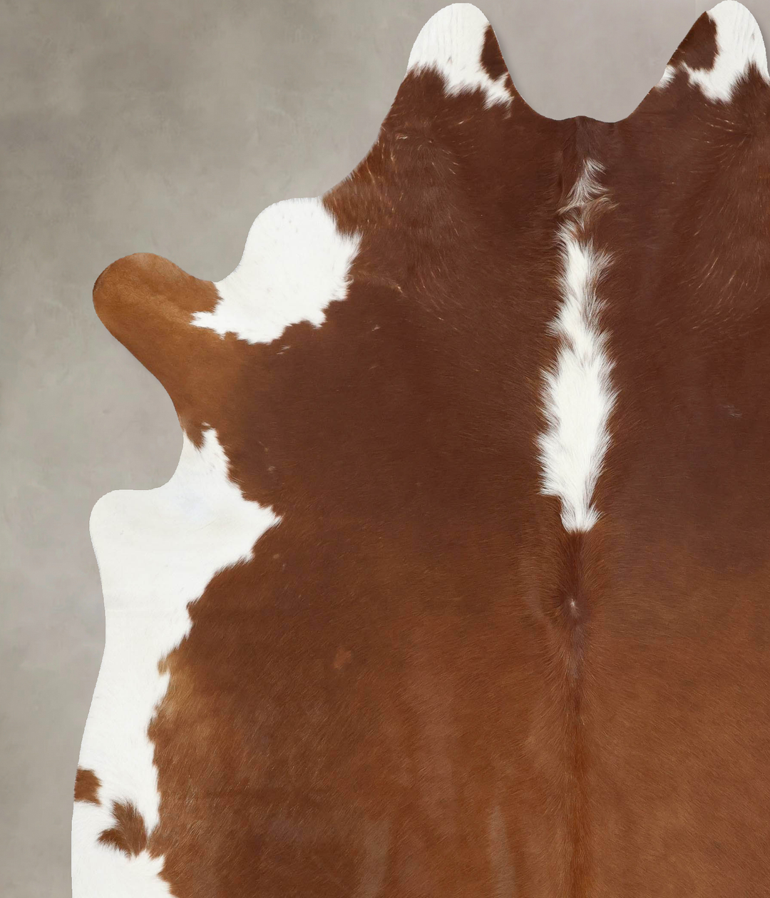Hereford XX-Large Brazilian Cowhide Rug 8'4"H x 7'0"W #B12901 by Hudso