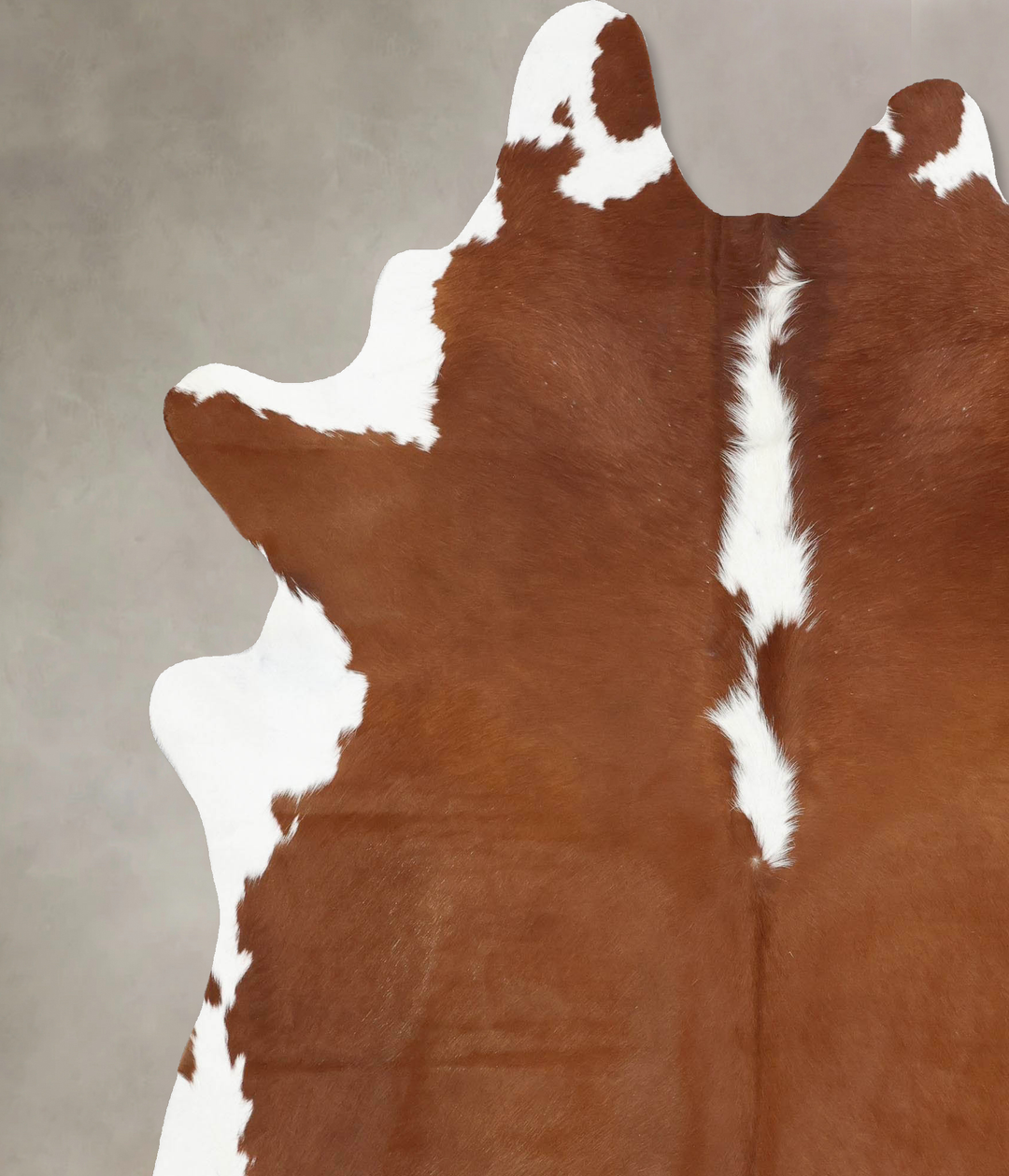 Hereford XX-Large Brazilian Cowhide Rug 8'2"H x 6'8"W #B12905 by Hudso