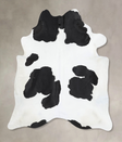 Black and White XX-Large Brazilian Cowhide Rug 7'10"H x 6'8"W #B12942 by Hudson Hides