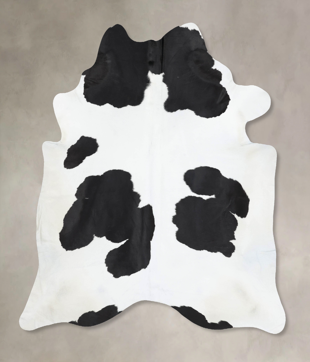 Black and White Cowhide Rug #B12942