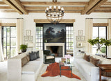 Solid Brown X-Large Brazilian Cowhide Rug 7'8"H x 6'4"W #B12958 by Hudson Hides