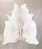 Salt and Pepper Brown X-Large Brazilian Cowhide Rug 7'5