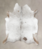 Salt and Pepper Brown X-Large Brazilian Cowhide Rug 7'2