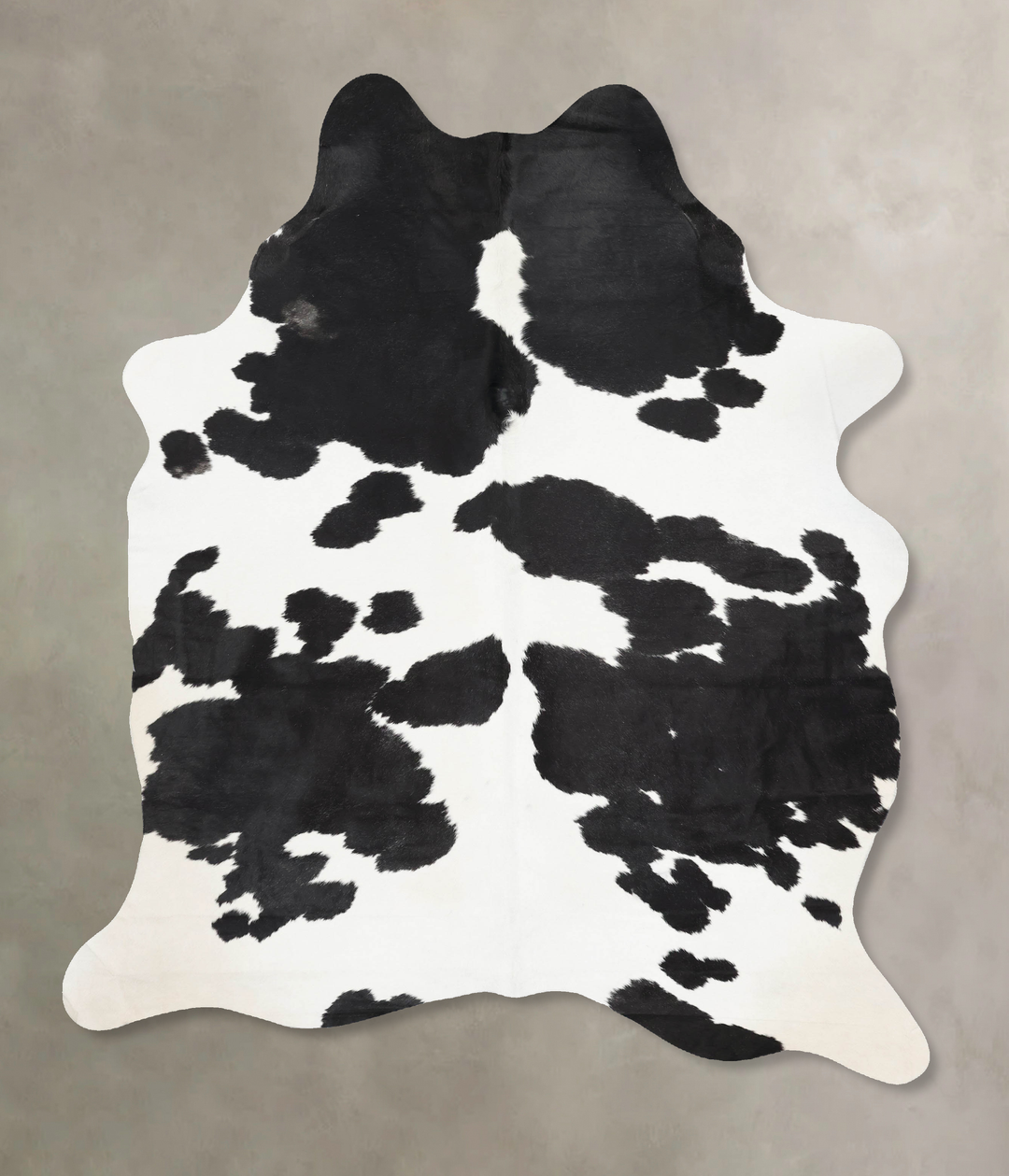 Black and White XX-Large Brazilian Cowhide Rug 8'5"H x 6'0"W #B13138 b