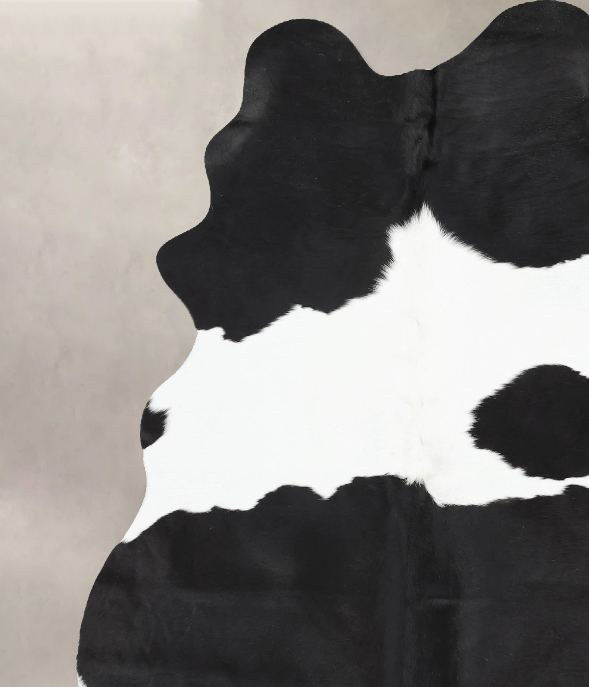Black and White XX-Large Brazilian Cowhide Rug 8'4"H x 6'2"W #B13173 by Hudson Hides