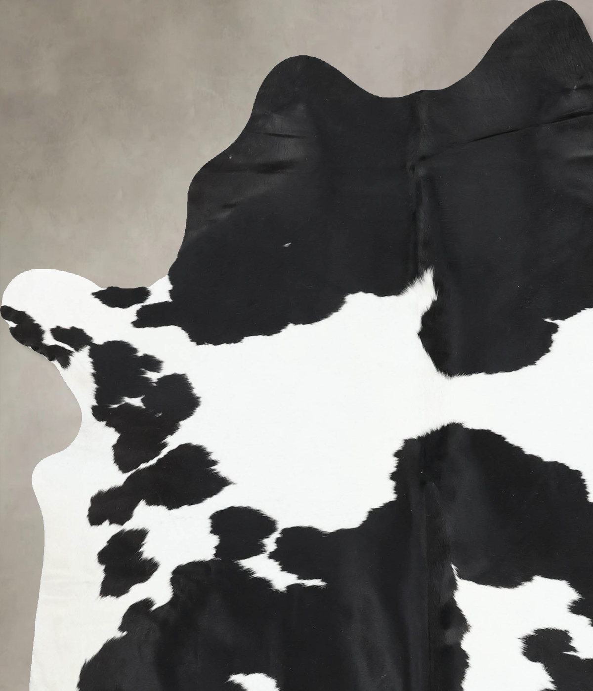 Black and White XX-Large Brazilian Cowhide Rug 8'4"H x 6'3"W #B13174 by Hudson Hides
