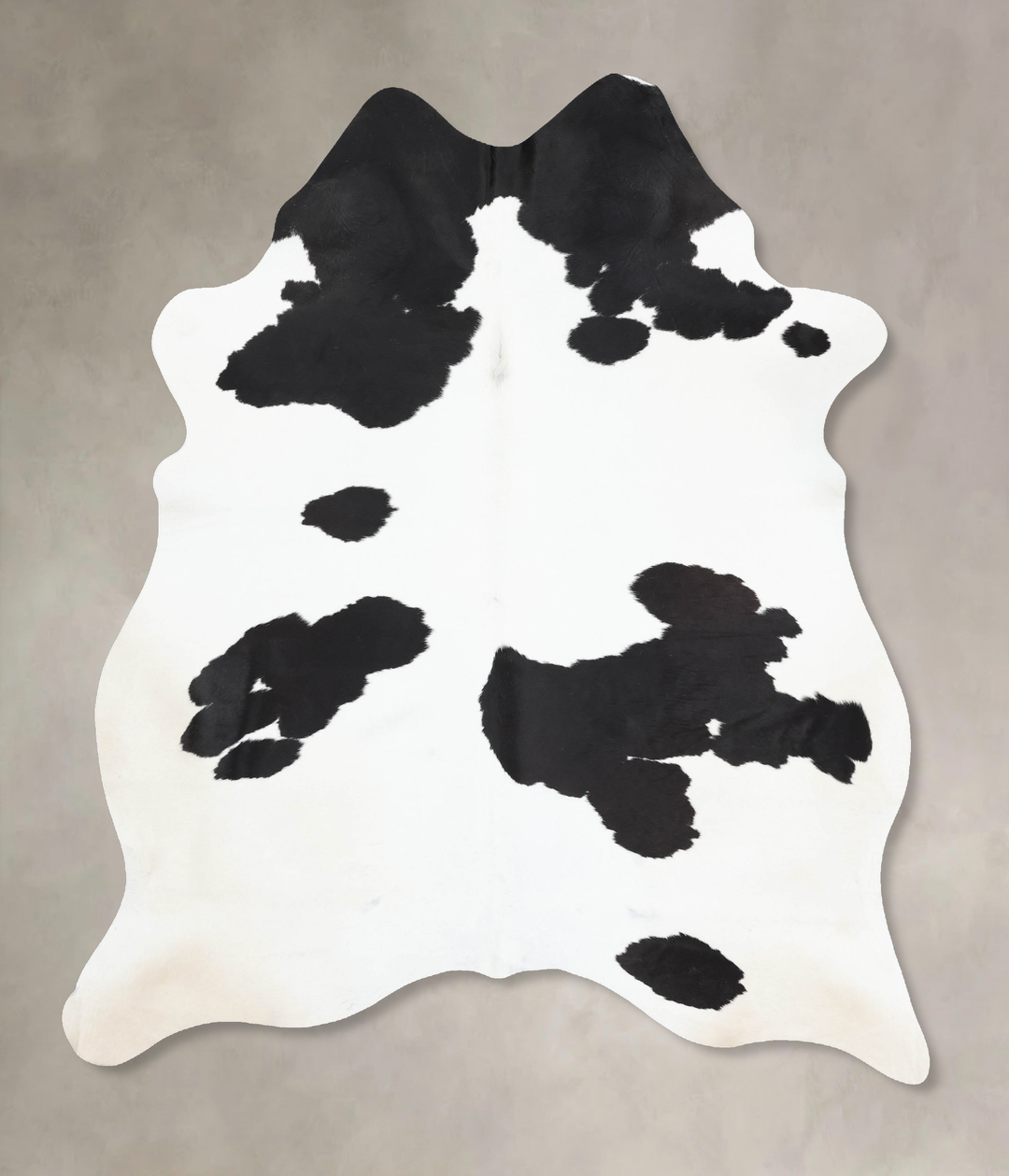 Black and White XX-Large Brazilian Cowhide Rug 8'7"H x 6'2"W #B13181 b