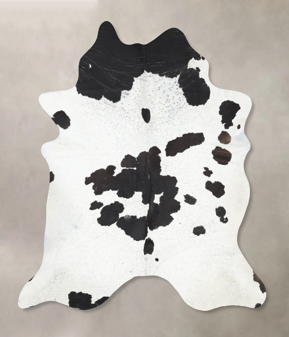 Black and White Cowhide Rug #B13206