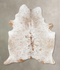 Salt and Pepper Brown X-Large Brazilian Cowhide Rug 7'1