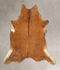 Solid Brown XX-Large Brazilian Cowhide Rug 7'6
