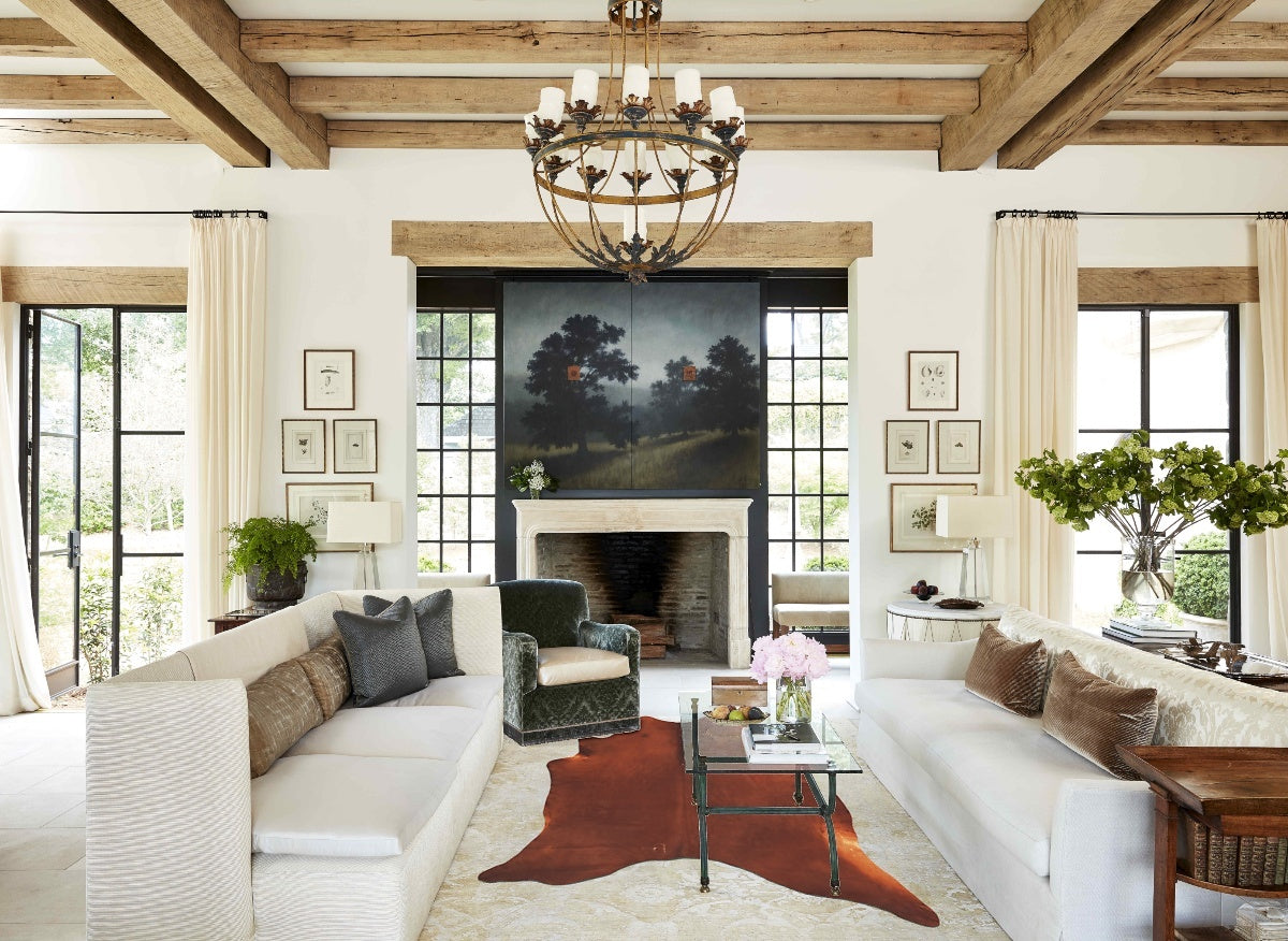 Solid Brown Cowhide Rug #B13277