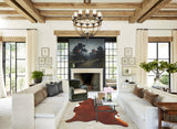 Solid Brown X-Large Brazilian Cowhide Rug 7'10"H x 6'1"W #B13285 by Hudson Hides