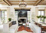 Solid Brown X-Large Brazilian Cowhide Rug 7'8"H x 6'4"W #B13306 by Hudson Hides