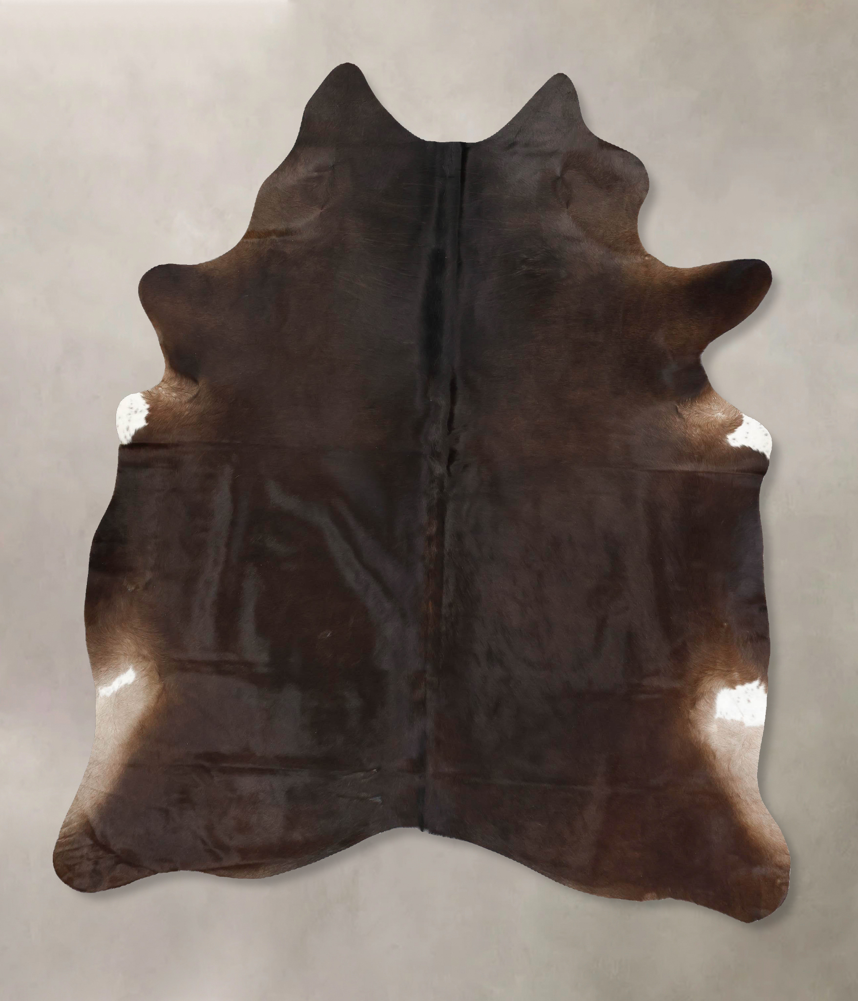 Chocolate Cowhide Rug #B13316