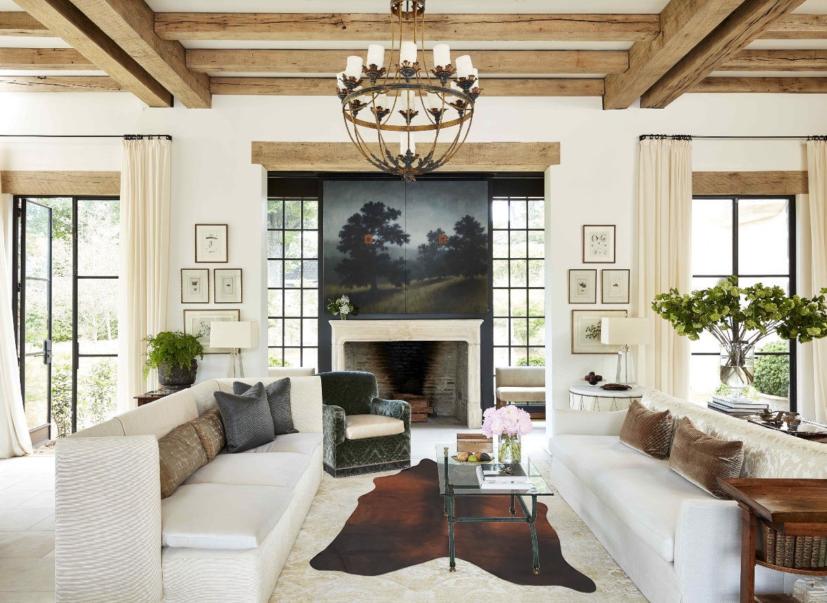 Chocolate Cowhide Rug #B13323