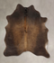 Chocolate Large Brazilian Cowhide Rug 6'11