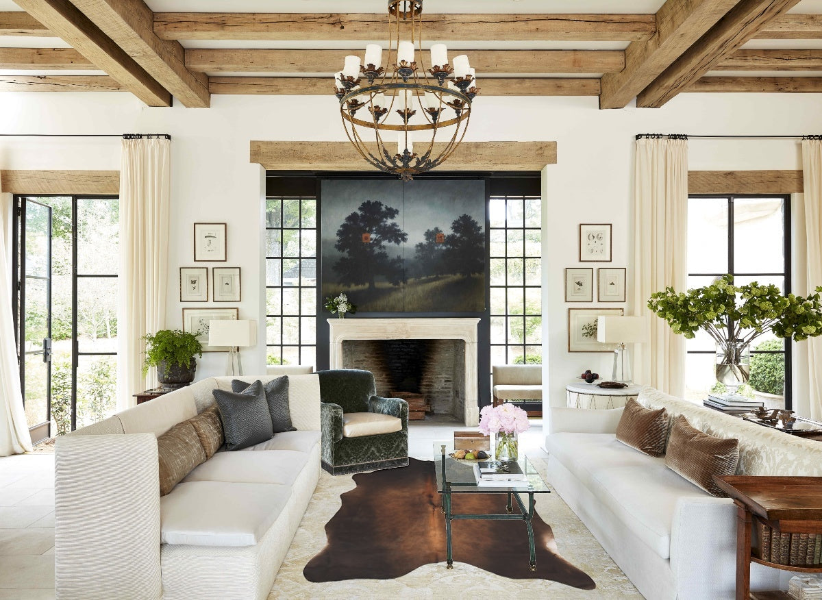 Chocolate Cowhide Rug #B13325
