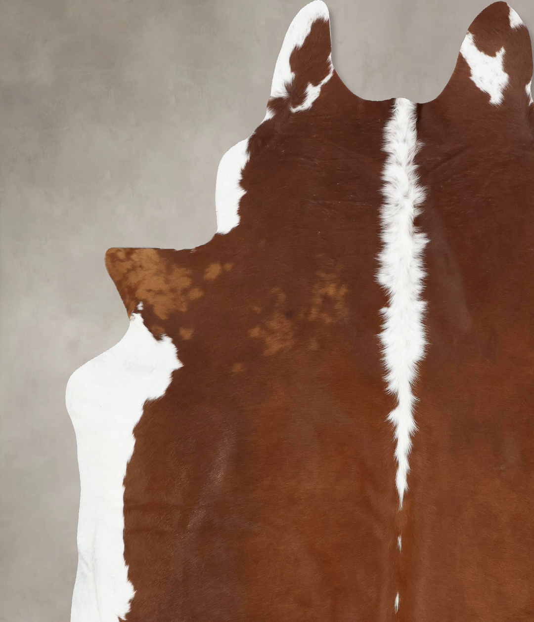 Hereford XX-Large Brazilian Cowhide Rug 7'10"H x 7'2"W #B13349 by Huds
