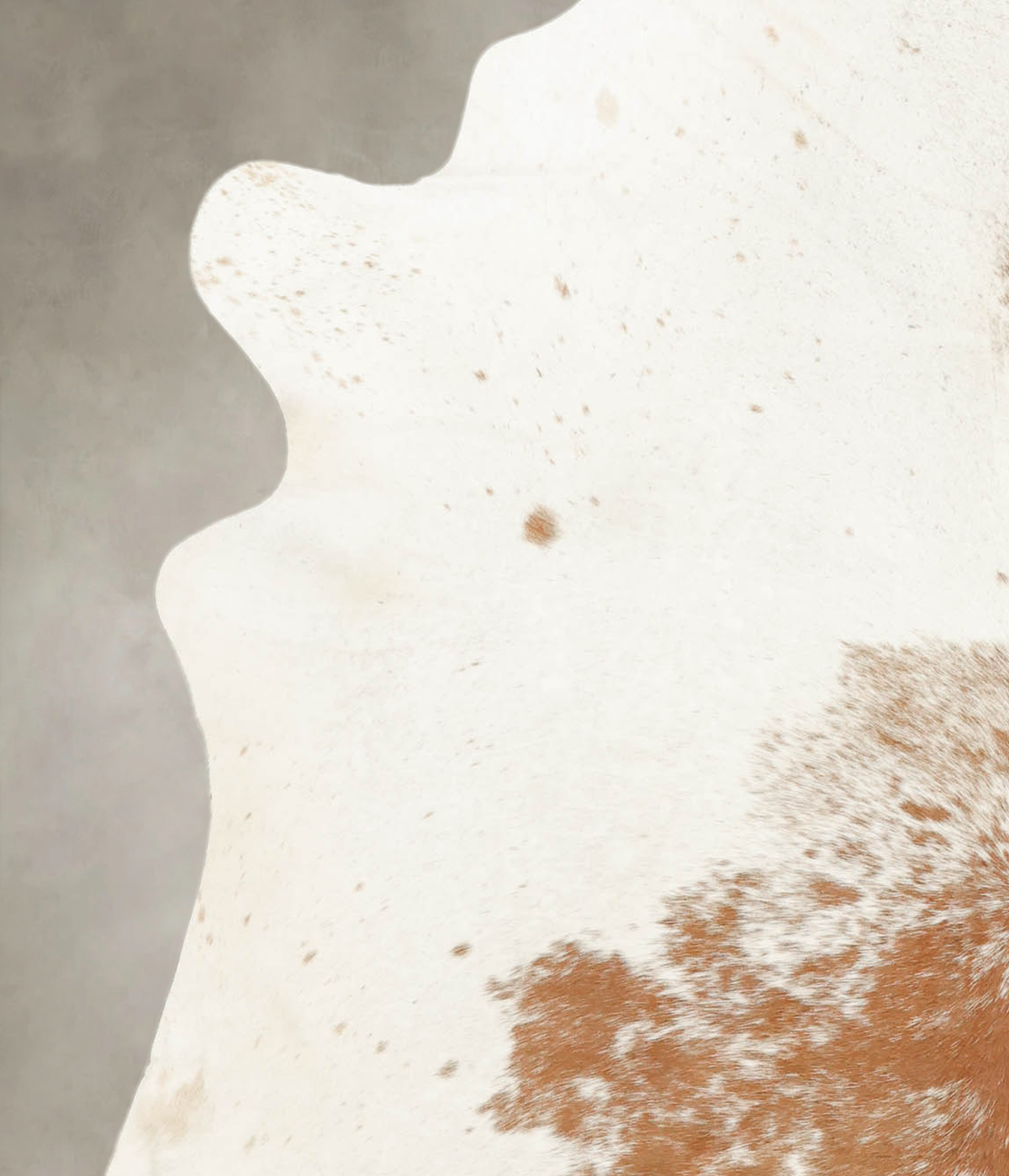 Salt and Pepper Brown X-Large Brazilian Cowhide Rug 6'10"H x 5'10"W #B1335 by Hudson Hides