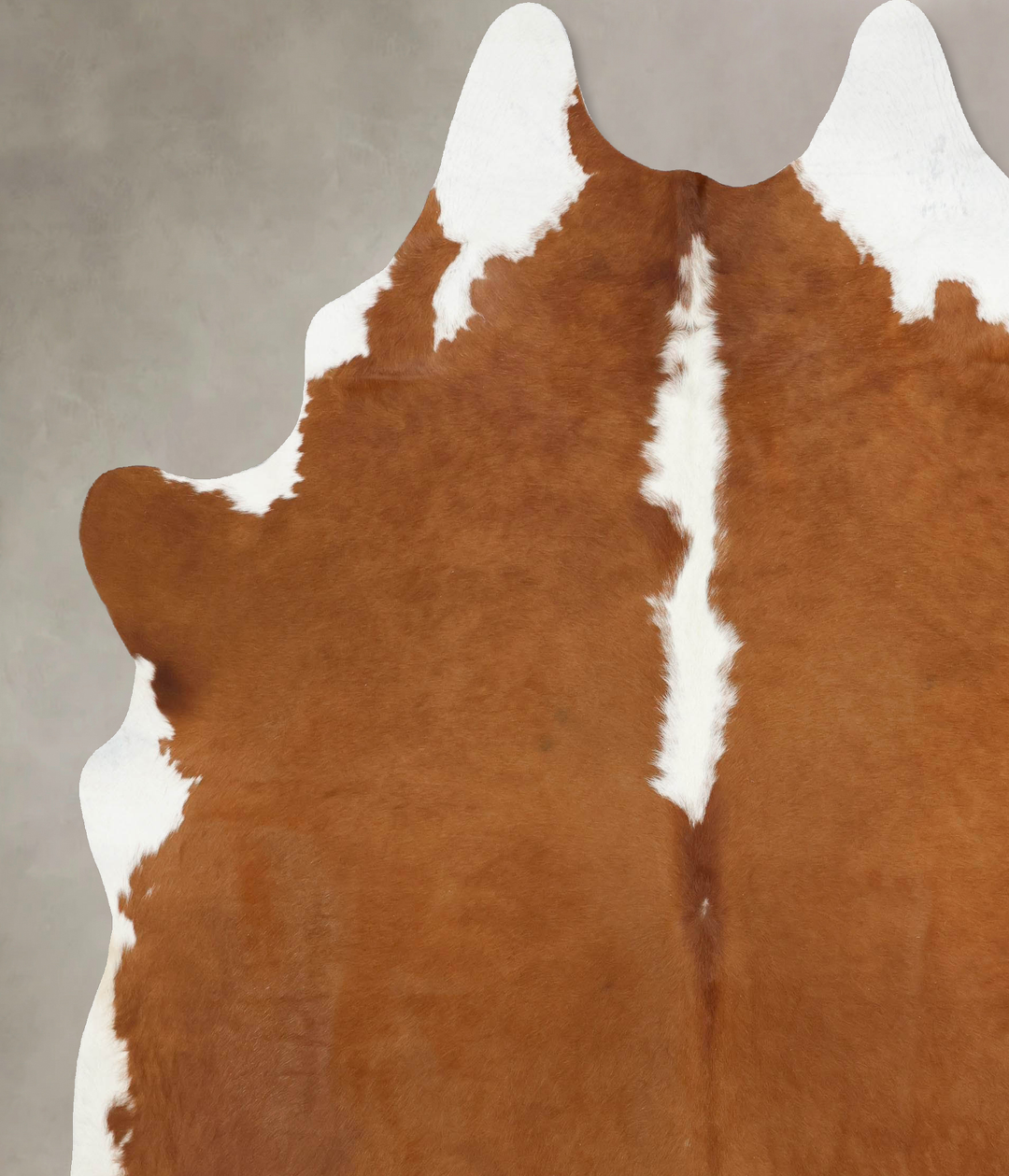 Hereford XX-Large Brazilian Cowhide Rug 8'10"H x 7'5"W #B13350 by Huds