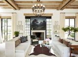 Hereford XX-Large Brazilian Cowhide Rug 8'8"H x 6'8"W #B13351 by Hudson Hides