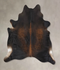 Chocolate X-Large Brazilian Cowhide Rug 7'3