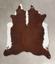 Hereford XX-Large Brazilian Cowhide Rug 8'1"H x 6'11"W #B13416 by Hudson Hides