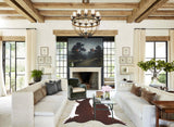 Hereford XX-Large Brazilian Cowhide Rug 8'9"H x 7'6"W #B13417 by Hudson Hides
