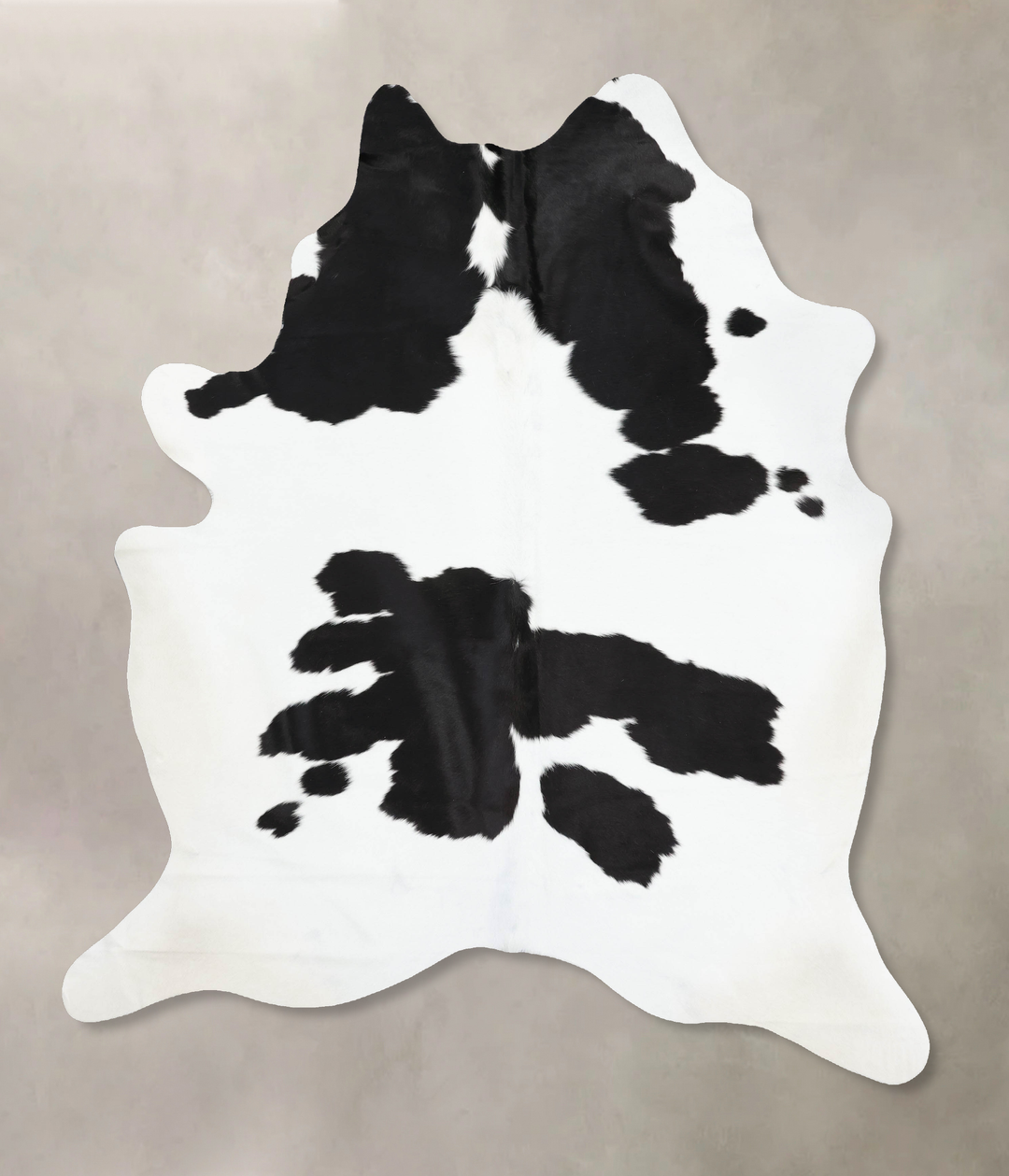 Black and White XX-Large Brazilian Cowhide Rug 8'9"H x 6'8"W #B13459 b