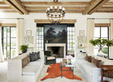 Solid Brown XX-Large Brazilian Cowhide Rug 7'10"H x 6'7"W #B13475 by Hudson Hides