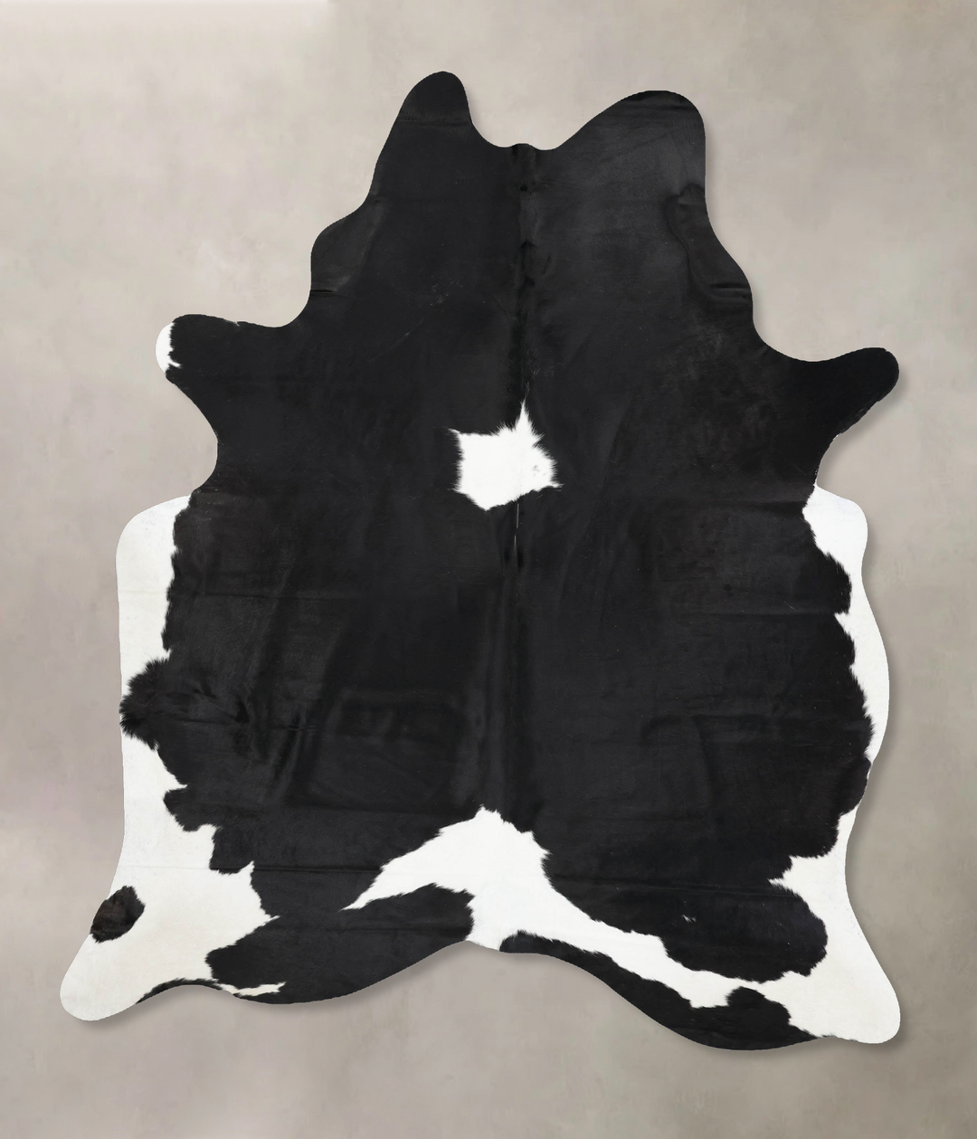 Black and White XX-Large Brazilian Cowhide Rug 8'7"H x 6'5"W #B13518 b