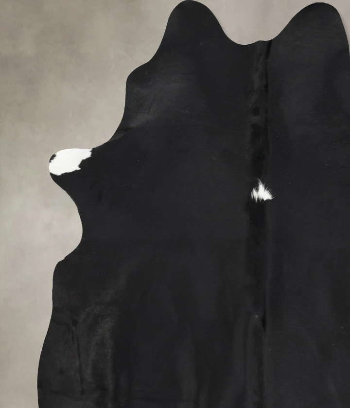 Black and White XX-Large Brazilian Cowhide Rug 8'2"H x 6'4"W #B13520 by Hudson Hides