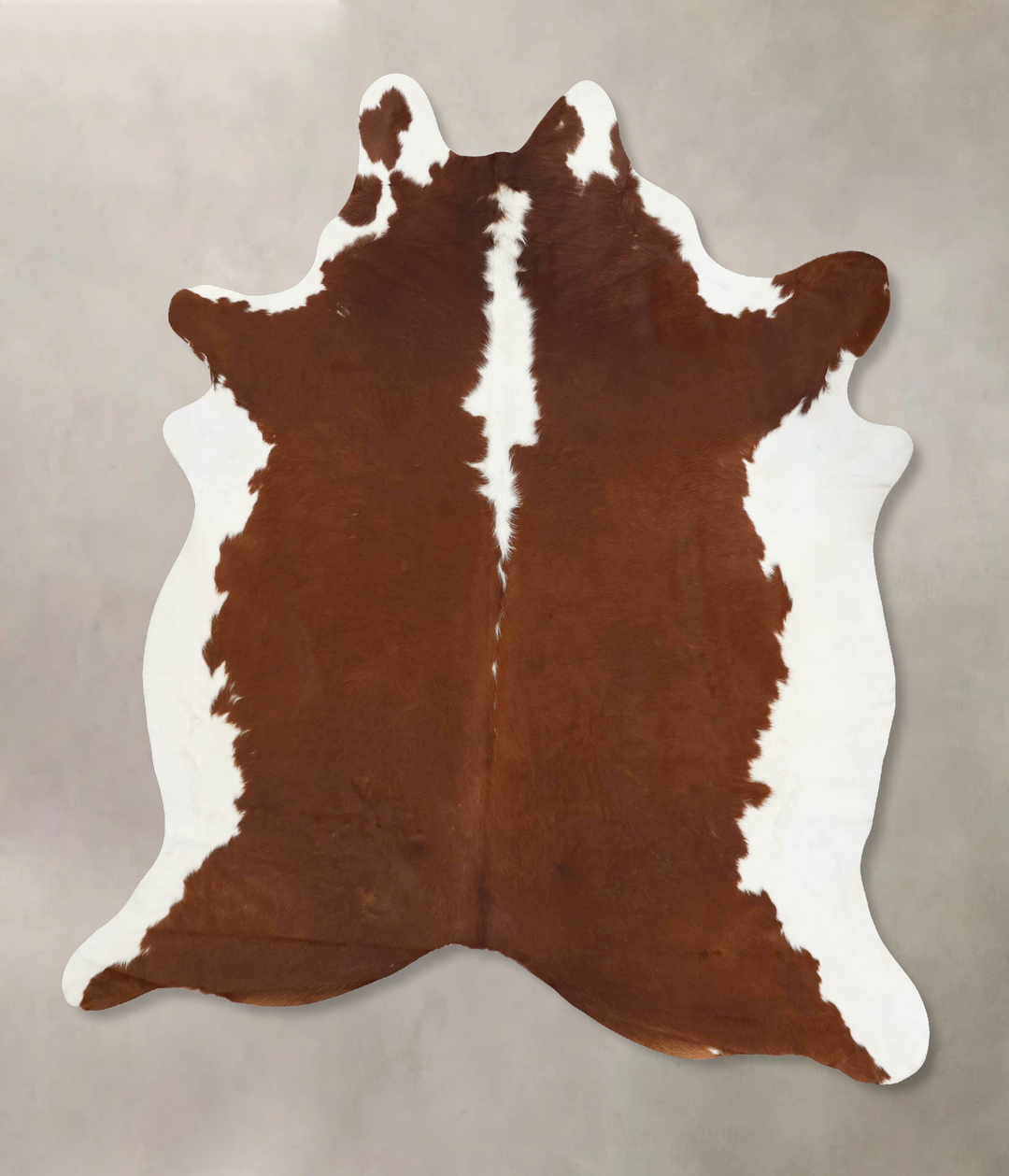 Hereford XX-Large Brazilian Cowhide Rug 8'2"H x 6'9"W #B13524 by Hudso