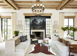 Hereford XX-Large Brazilian Cowhide Rug 8'2"H x 6'9"W #B13524 by Hudson Hides