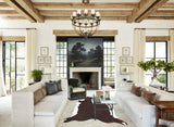 Hereford XX-Large Brazilian Cowhide Rug 8'4"H x 7'6"W #B13525 by Hudson Hides